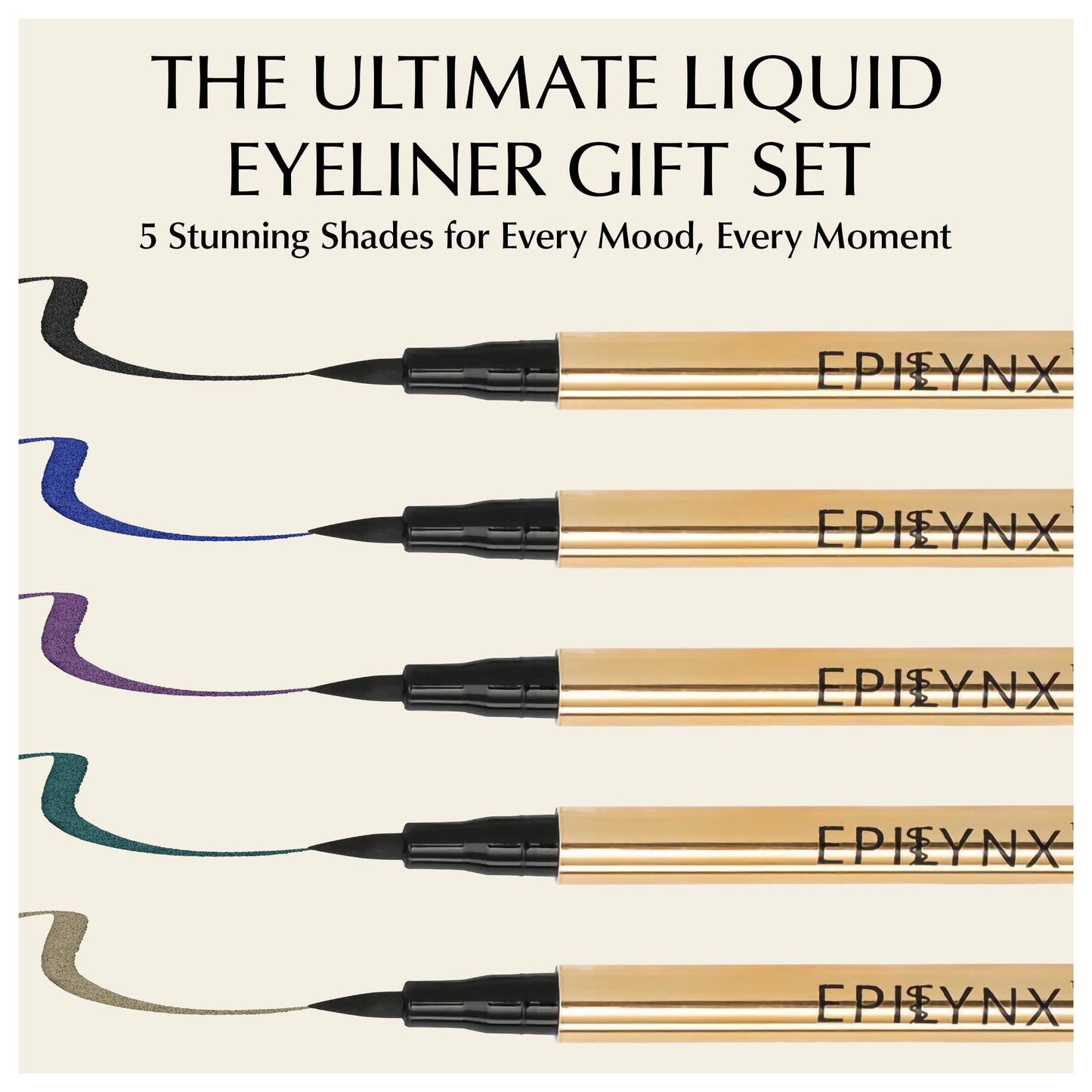Waterproof Eyeliner for Sensitive, Watery Eyes – Smudge-Proof on Hooded Lids, Gluten-Free & Vegan