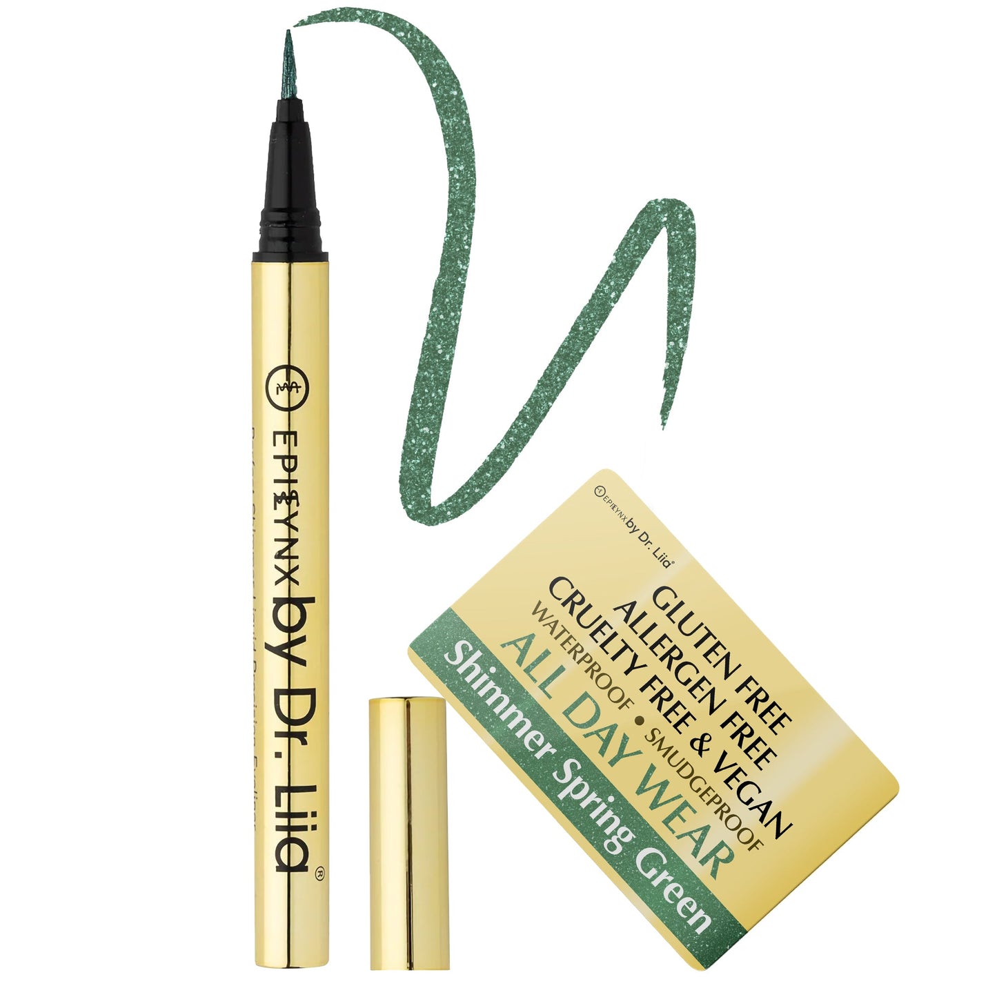 Waterproof Eyeliner for Sensitive, Watery Eyes – Smudge-Proof on Hooded Lids, Gluten-Free & Vegan