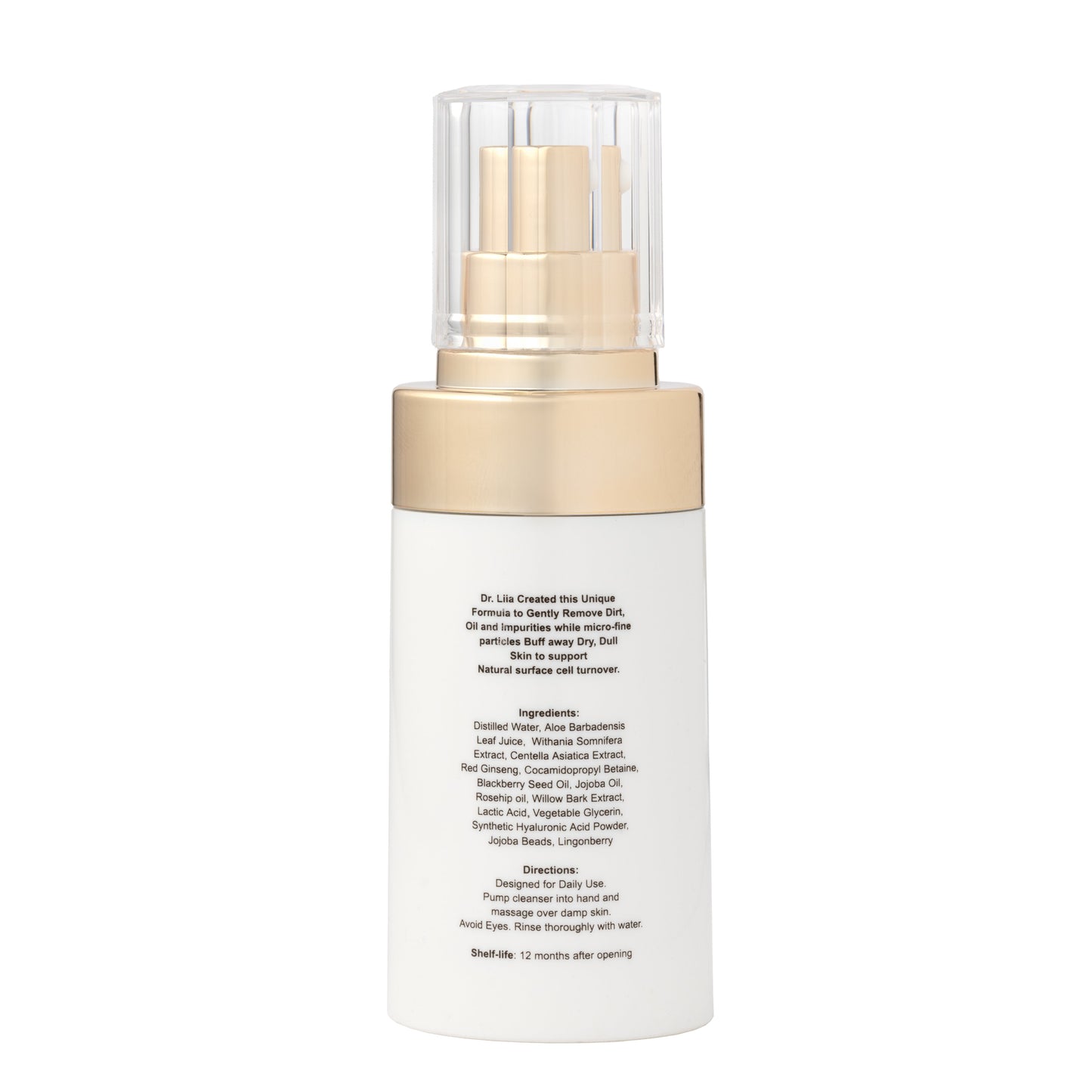 Gentle Exfoliating Face Scrub for Thinning, Sensitive Skin – Hyaluronic Acid & Jojoba Beads