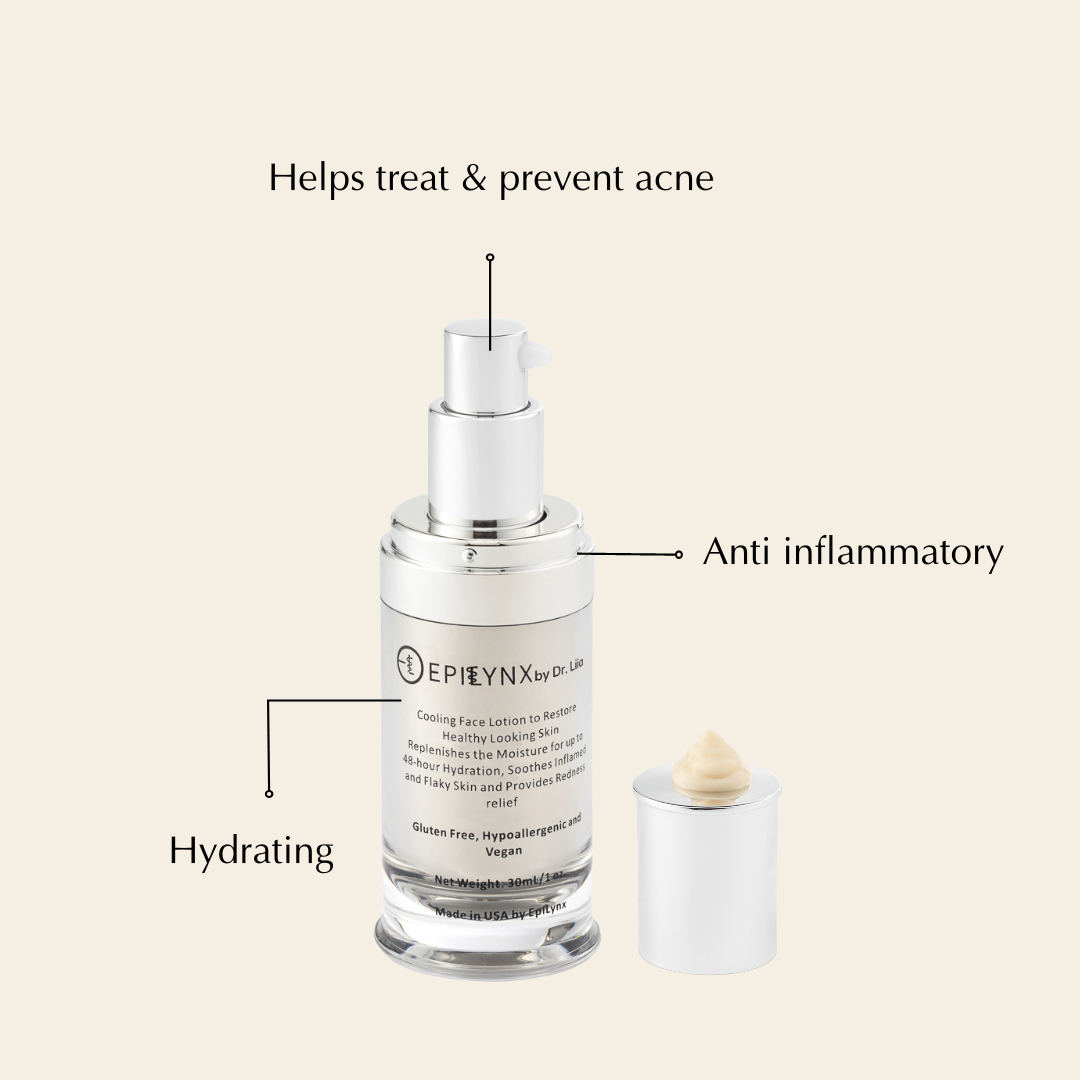 Calming Moisturizer for Reactive, Dry Skin After 40 – Barrier Repair, Gluten-Free & Fragrance-Free